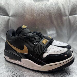 Size - 8 Nike Jordan Air Legacy‎ 312 Black White Gold Mens Sneakers CD7069-071